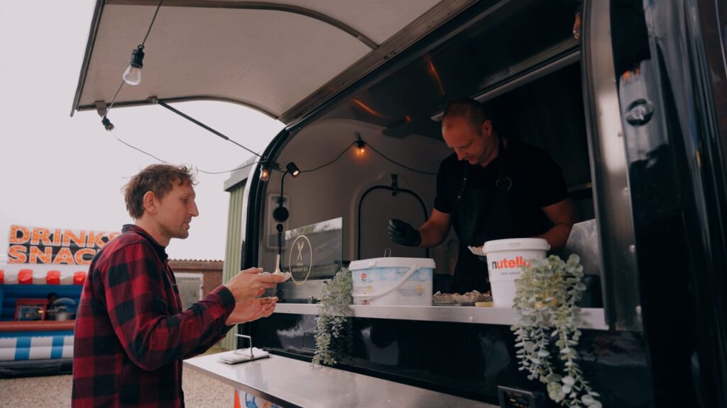 Evenement poffertjes foodtruck