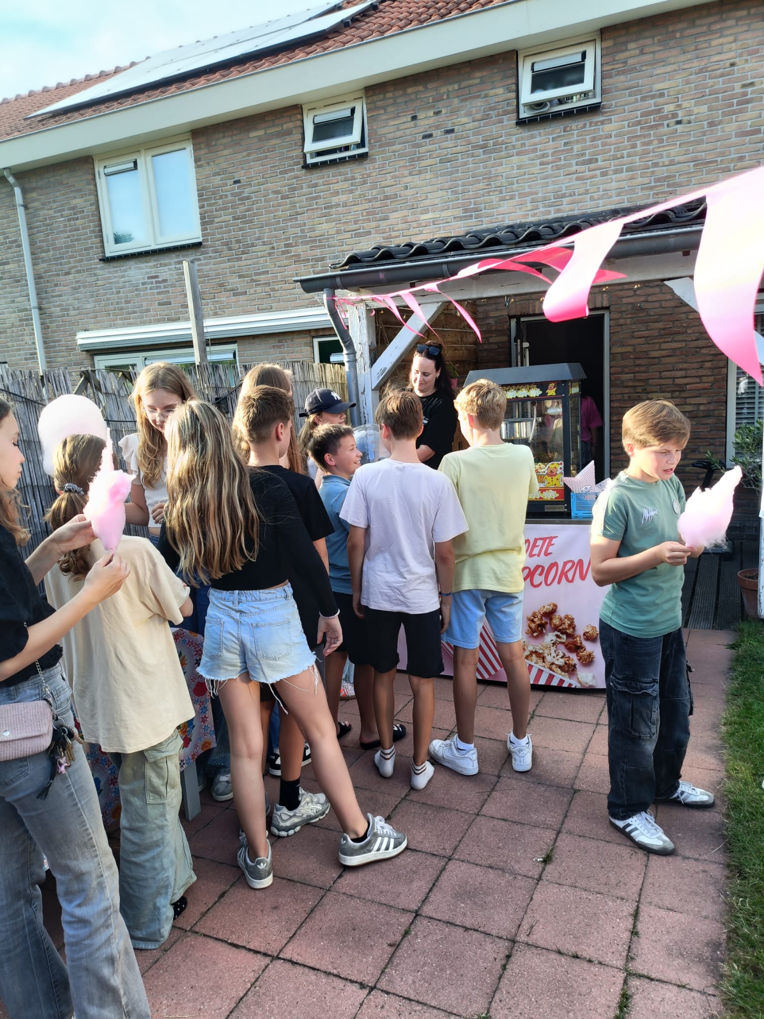 Suikerspin & popcorn